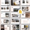 Google Slides-Design Studio Interior Project Template