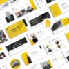 Google Slides-Black Yellow Business Proposal Presentation Template