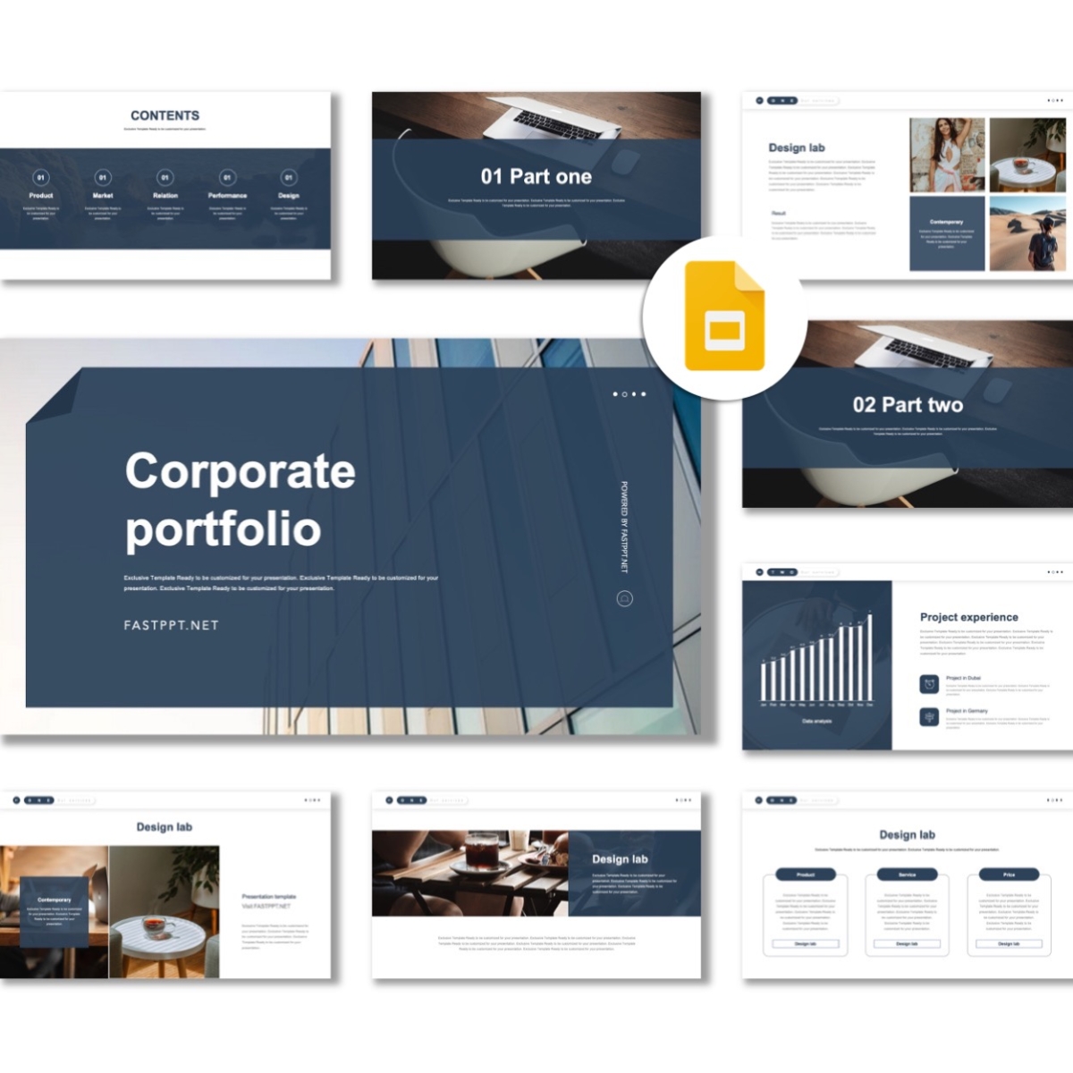Google Slides-Creative Project Proposal PowerPoint Template
