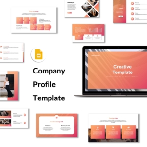 Google Slides-A Clean Company Profile Creative Template