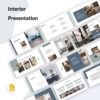 Google Slides-Cool Modern Property Interior Presentation Template