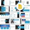 Google Slides-4 in 1 Business Report Presentation Template
