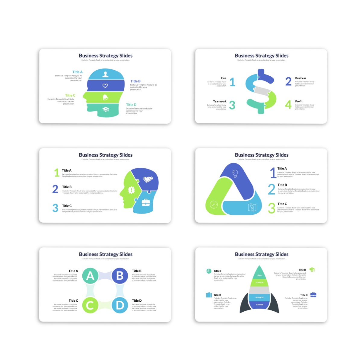 Business Strategy Infographic Presentation Template