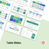 Table Slides Presentation Templates