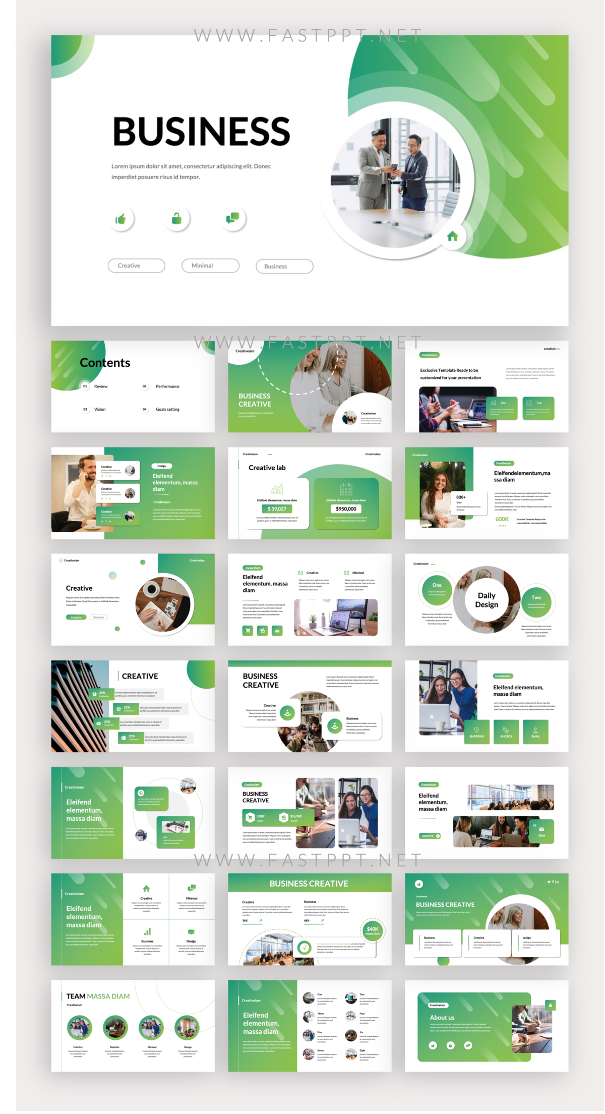 Success Business Strategy Report PowerPoint Template – Original and ...