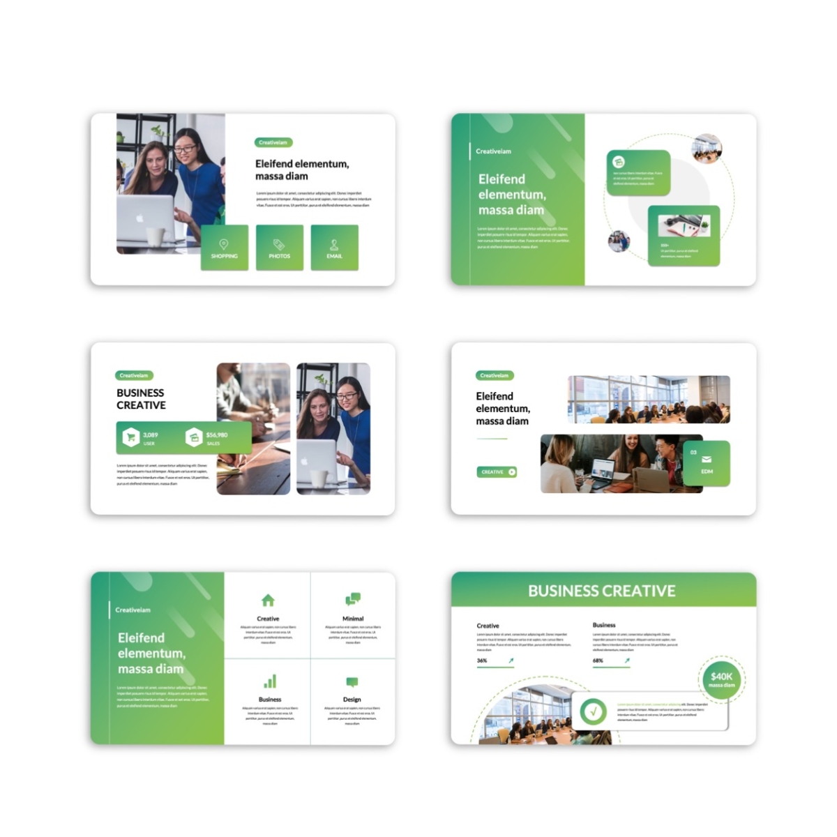 Success Business Strategy Report PowerPoint Template