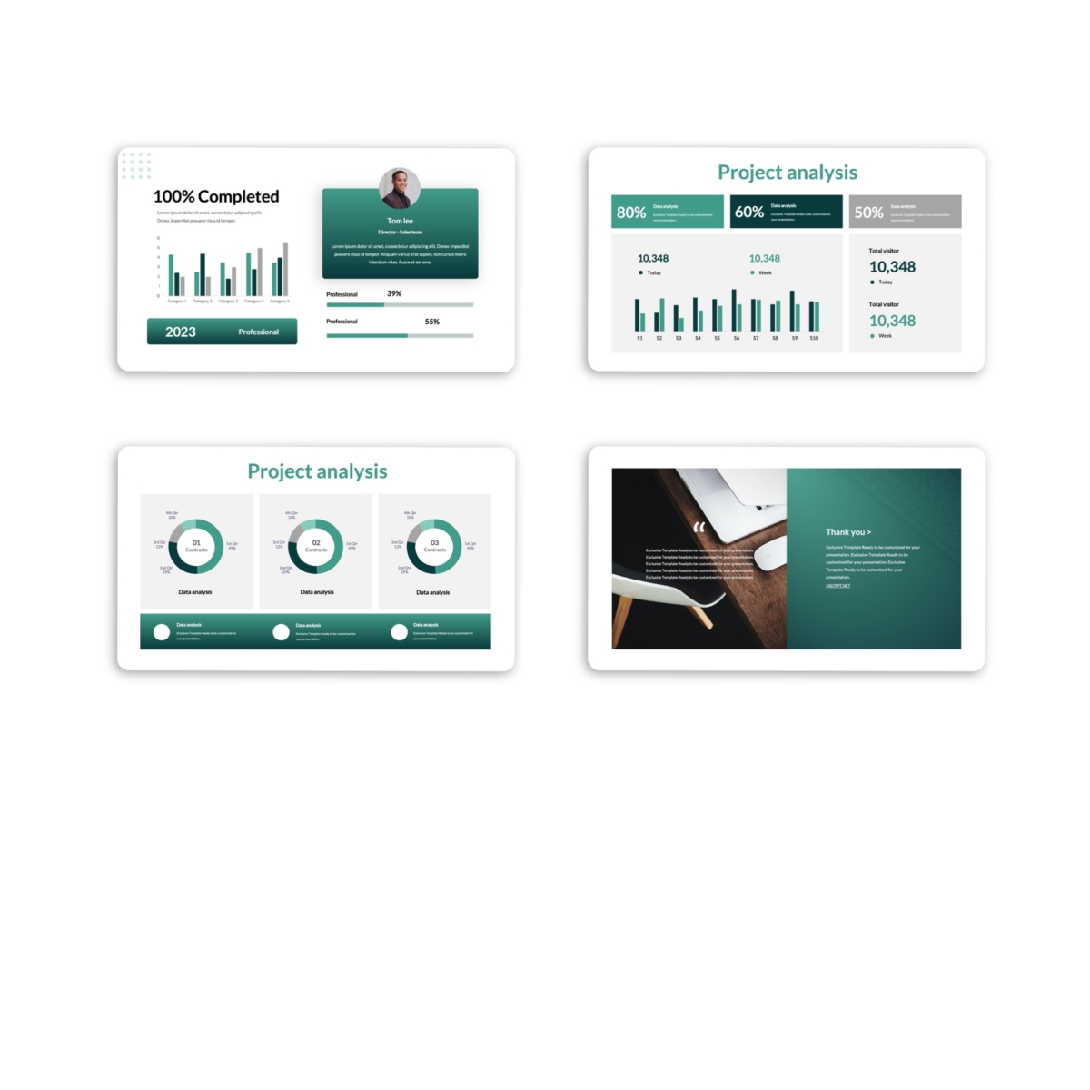 Success Business Annual Report PowerPoint Template