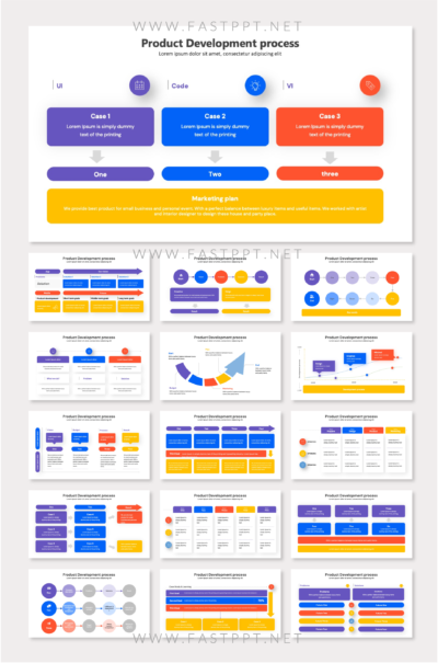 Development Process Infographic PowerPoint Template – Original and High ...