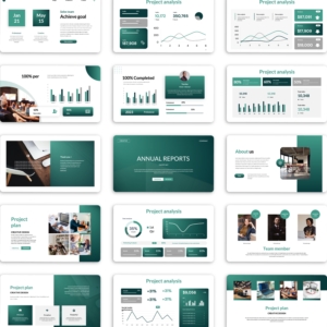 Success Business Annual Report PowerPoint Template