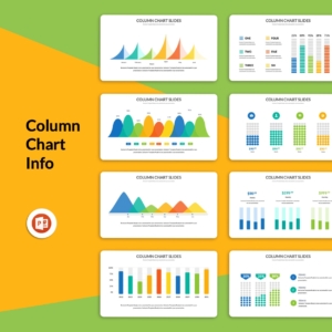 Column Chart Infographic PowerPoint Template – Original and High ...