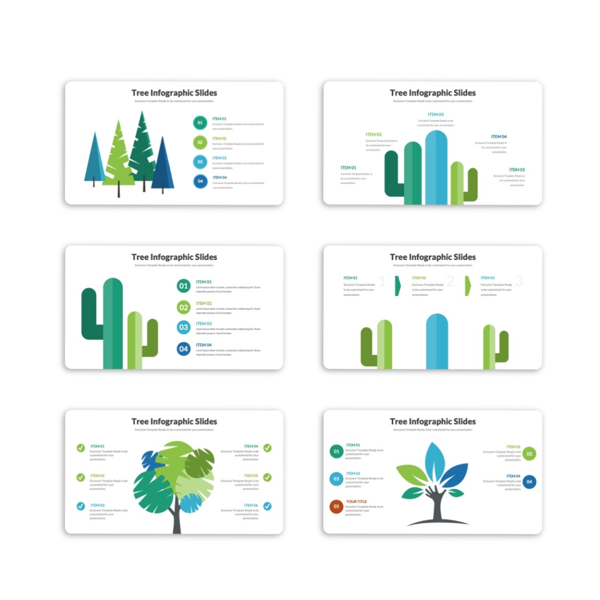 Tree Infographic PowerPoint Slides