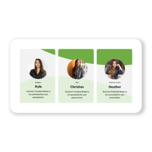 3 Team Members PowerPoint