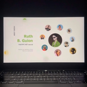 Cool Transition Team PowerPoint + Easy to Use Template