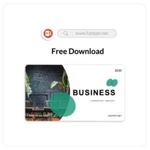 Free-Green Business Design PowerPoint Template