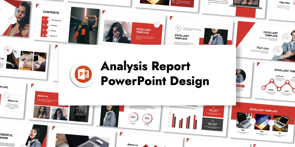 Business Presentation Templates for Analysis Report