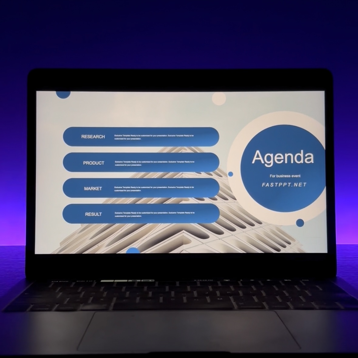 Agenda Morph Transitions PowerPoint Showcase