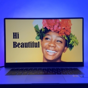 Hi Beautiful Tutorial Showcase PowerPoint