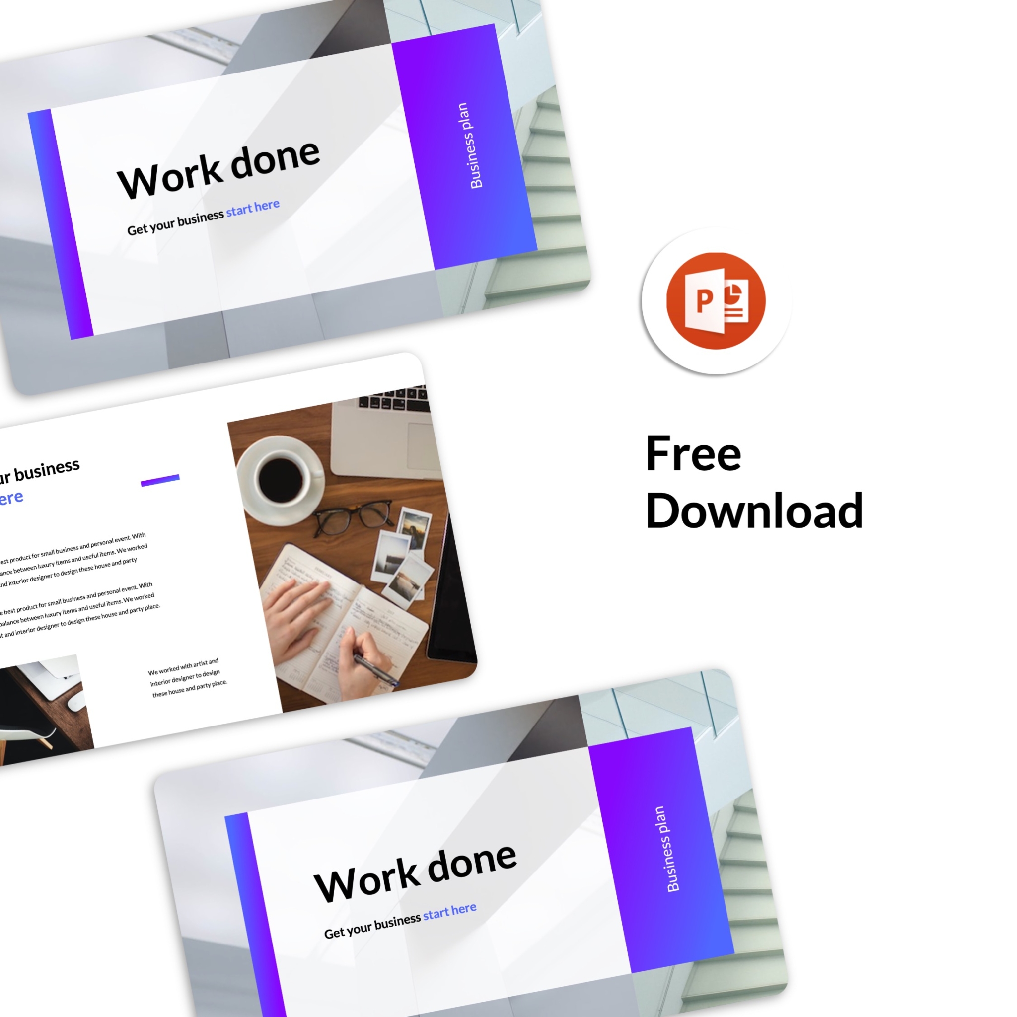 FREE TRIALBusiness PowerPoint Presentation Template Original and